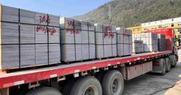 六盘水 芝麻灰地铺石出货日常