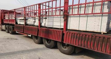 六盘水 白麻荔枝面外墙干挂，工厂装车日常