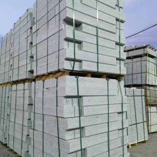 六盘水 芝麻白花岗岩路沿石，路缘石，路肩石，道牙，立缘石，马路牙子，街沿石，侧石等