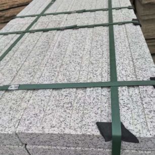 六盘水 白麻花岗岩直行盲道石，盲条，地铺石