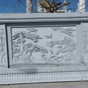 六盘水 芝麻白大型照壁，屏风，影壁