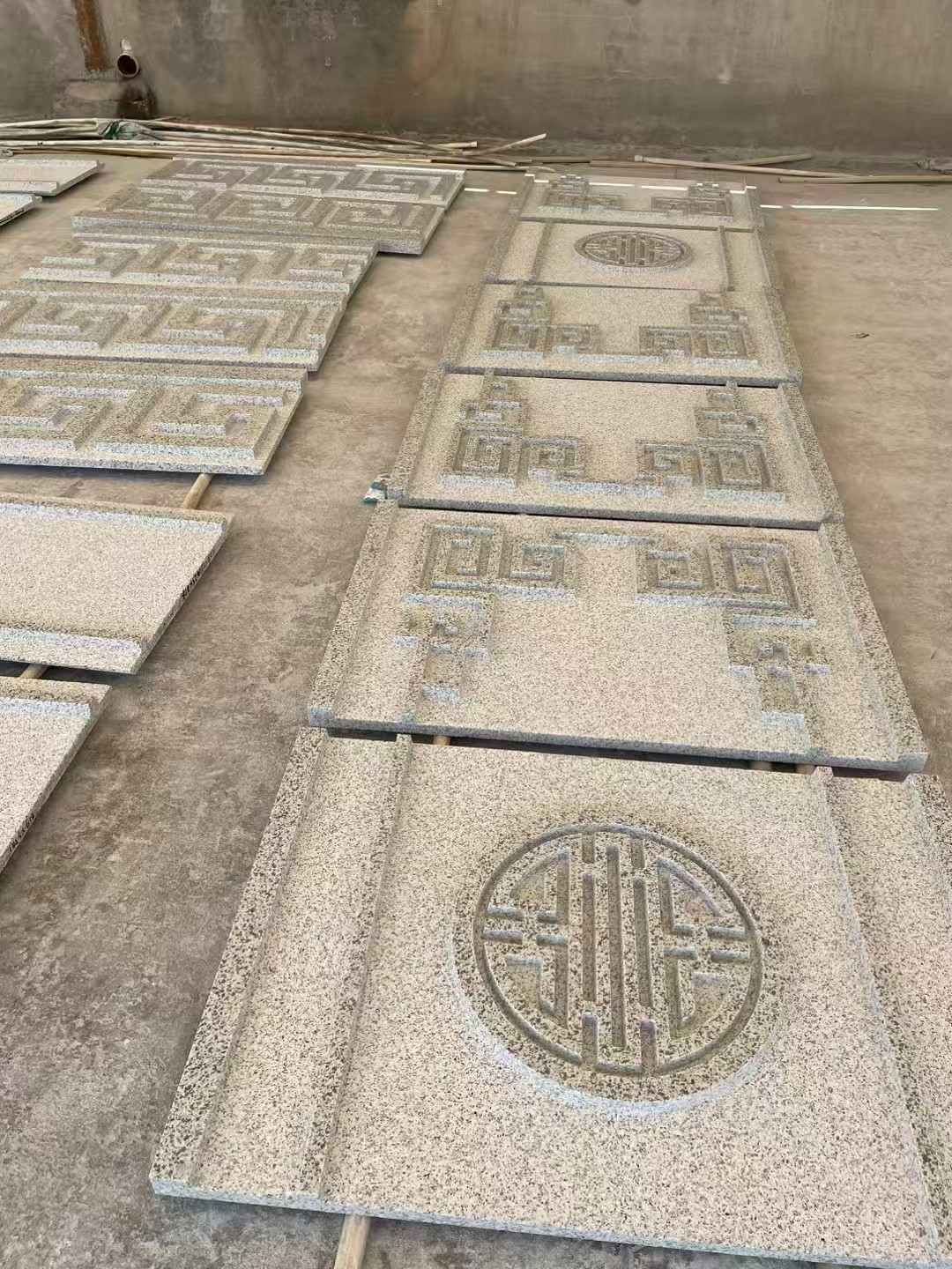 六盘水 白麻花岗岩外墙立面雕刻板