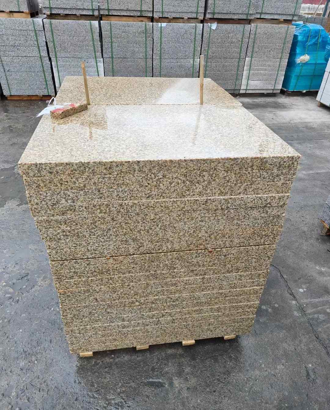 六盘水 湖北黄金麻花岗岩石材荔枝面外墙石材