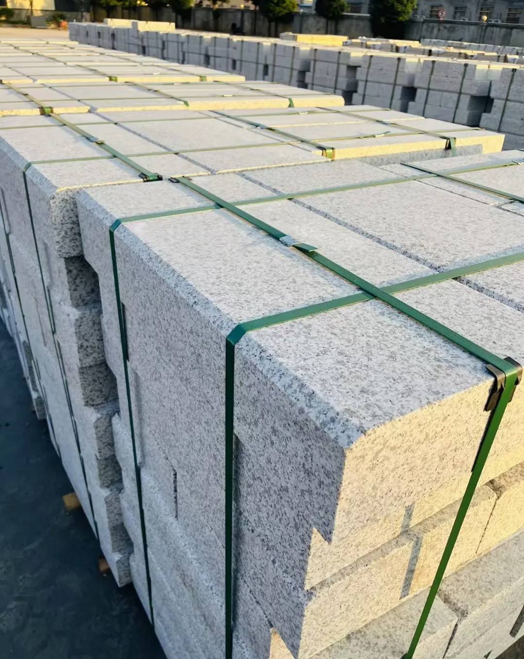 六盘水 白麻花岗岩路沿石，马路牙子，路缘石，平石，立缘石等