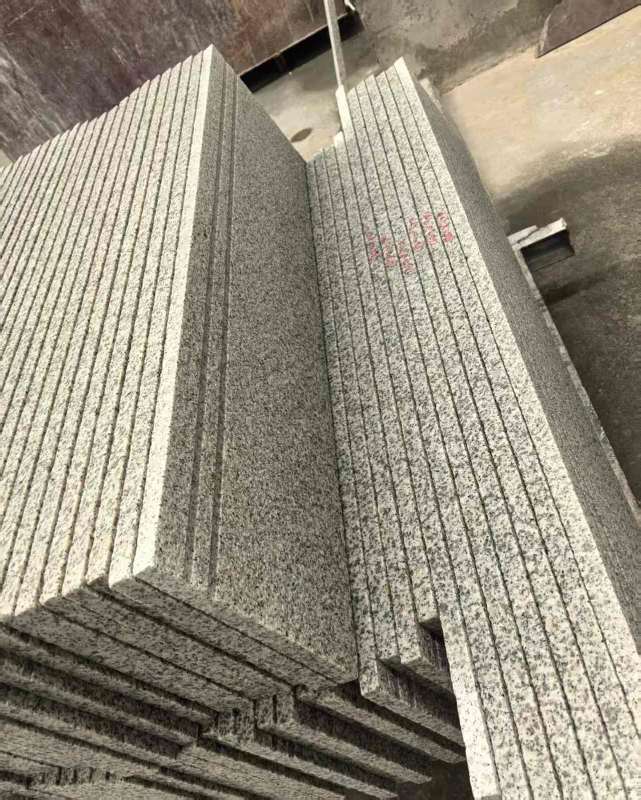 六盘水 白麻荔枝面花岗岩楼梯踏步